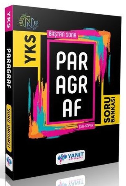 YKS Paragraf Soru Bankası Yanıt Yayınları
