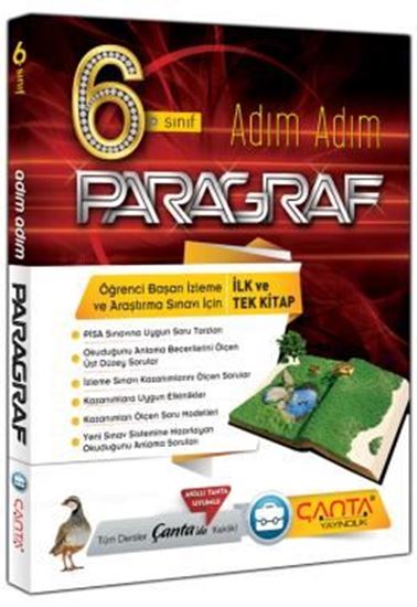 6.Sınıf Paragraf Adım Adım Soru Bankası Çanta Yayınları