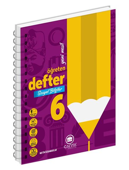 6.Sınıf Sosyal Bilgiler Öğreten Defter Çanta Yayınları