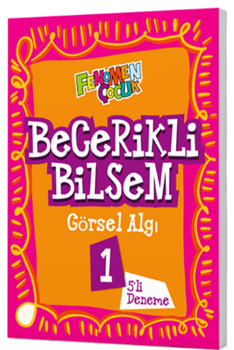 1. Sınıf Becerikli Bilsem Görsel Algı 5 li Deneme Fenomen Yayınları