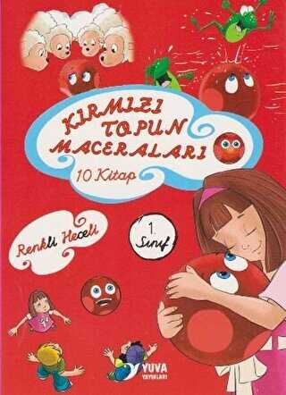 1. Sınıf Kırmızı Topun Maceraları 10 Kitap Takım Yuva Yayınları