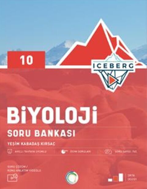 10. Sınıf Biyoloji Iceberg Soru Bankası Okyanus Yayınları