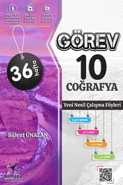 10. Sınıf Görev Coğrafya Yeni Nesil Çalışma Föyleri Armada Yayınları