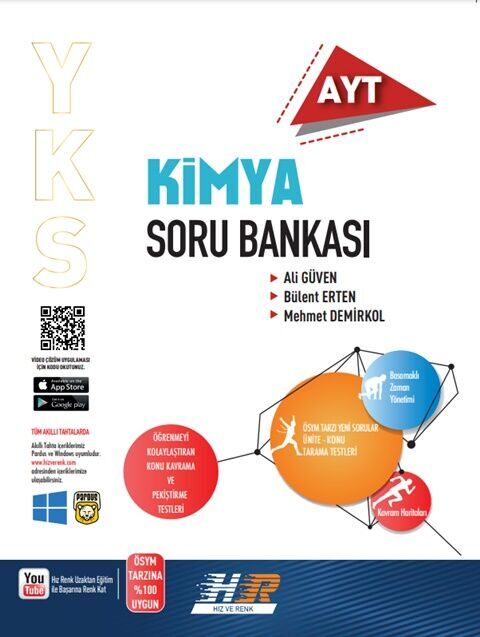 10. Sınıf Kimya HİT Soru Bankası Hız ve Renk Yayınları