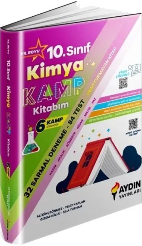 10. Sınıf Kimya Kamp Kitabım Aydın Yayınları