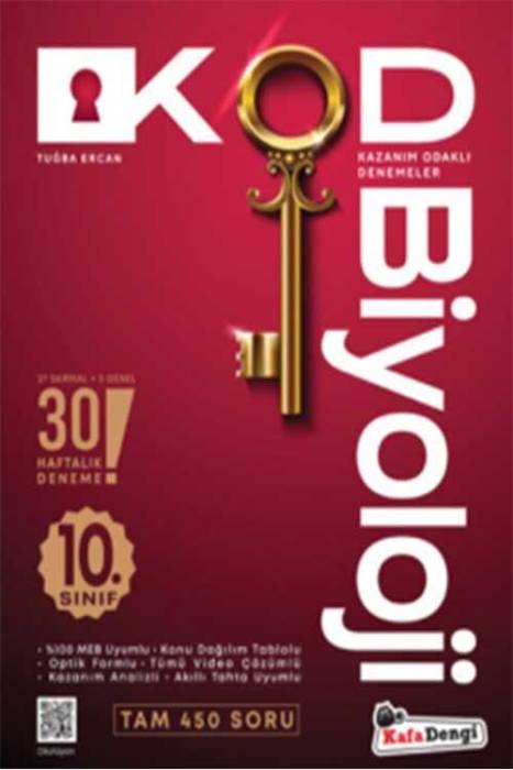 Kafadengi 10. Sınıf Kod Biyoloji Kazanım Odaklı Denemeleri Kafa Dengi Yayıncılık