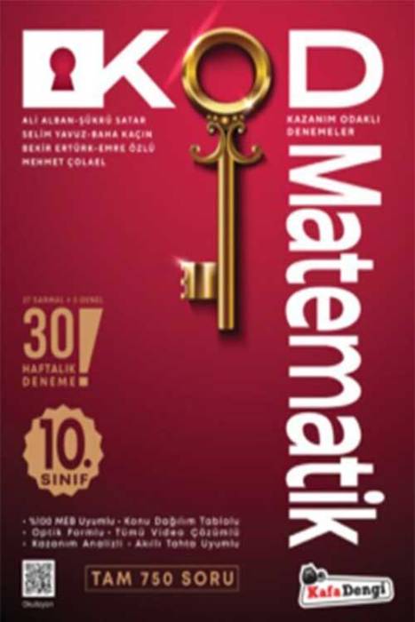 Kafadengi 10. Sınıf Kod Matematik Kazanım Odaklı Denemeleri Kafa Dengi Yayıncılık Kafadengi 10. Sınıf Kod Matematik Kazanım Odaklı Denemeleri Kafa Dengi Yayıncılık