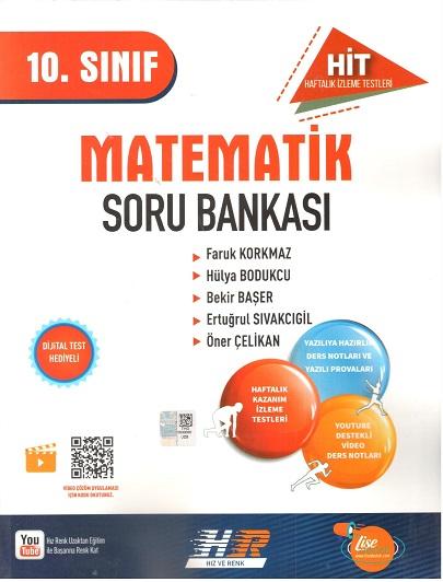 10. Sınıf Matematik HİT Soru Bankası Hız ve Renk Yayınları 10. Sınıf Matematik HİT Soru Bankası Hız ve Renk Yayınları