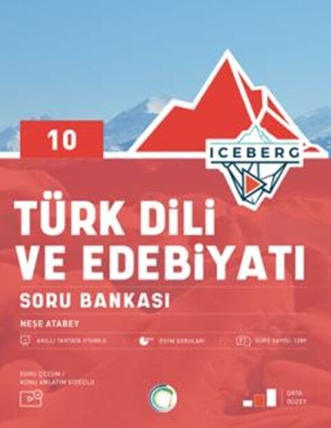 10. Sınıf Türk Dili ve Edebiyatı Iceberg Soru Bankası Okyanus Yayınları