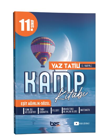 11. Sınıf 2. Dönem Eşit Ağırlık Sözel Kamp Kitabı Bes Yayınları