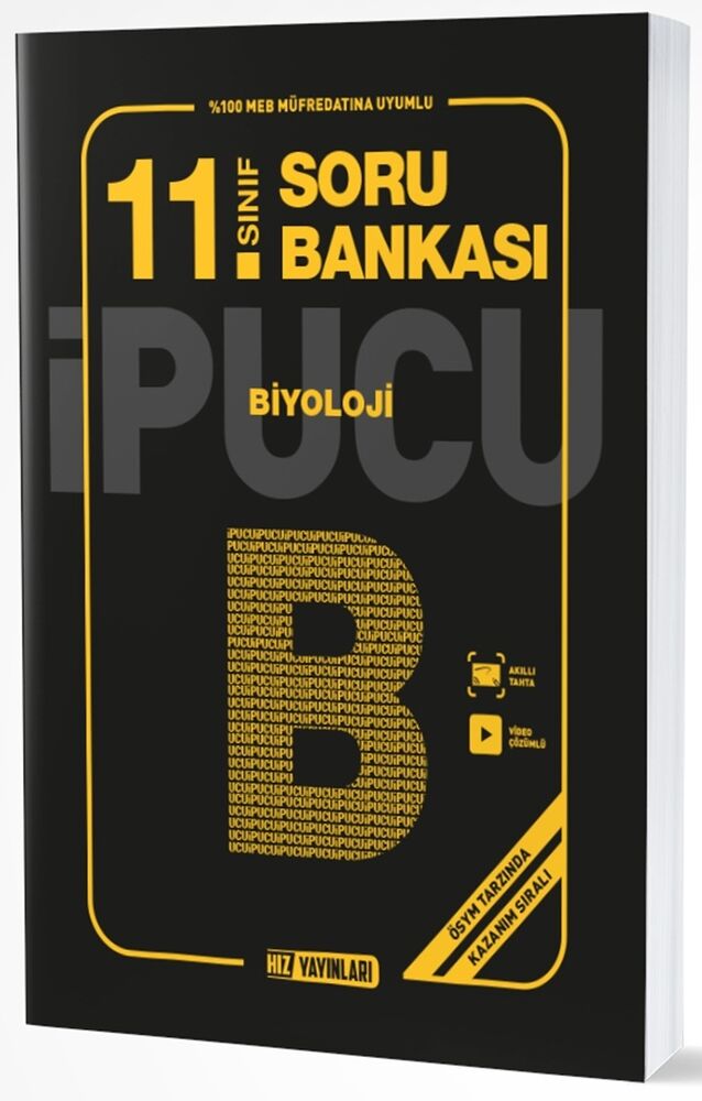 11. Sınıf Biyoloji İpucu Soru Bankası Hız Yayınları