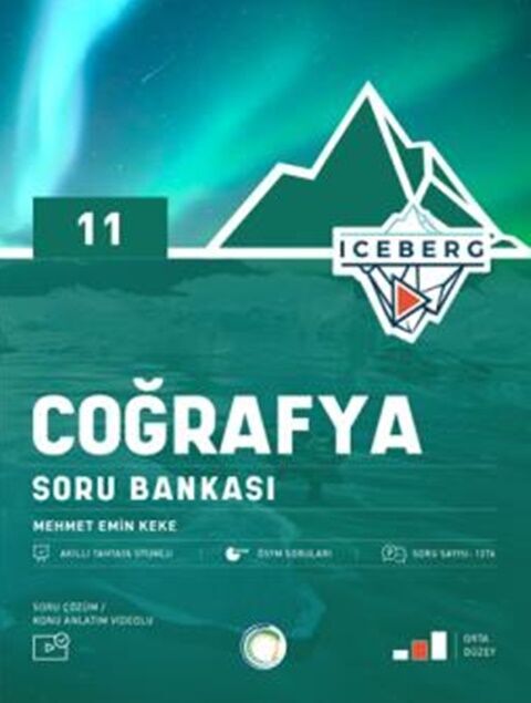 11. Sınıf Coğrafya Iceberg Soru Bankası Okyanus Yayınları