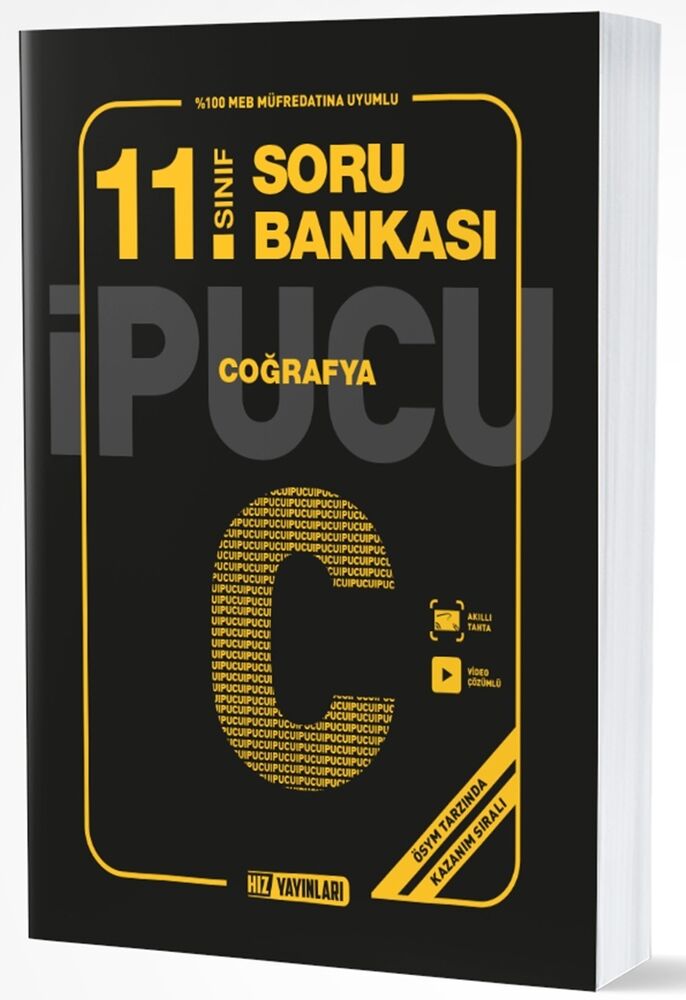 11. Sınıf Coğrafya İpucu Soru Bankası Hız Yayınları