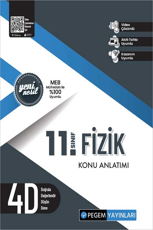 11. Sınıf Fizik Konu Anlatımı Pegem Akademi Yayınları