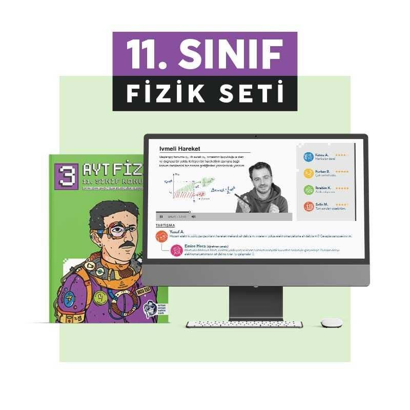 11. Sınıf Fizik Seti Ertan Sinan Şahin Yayınları