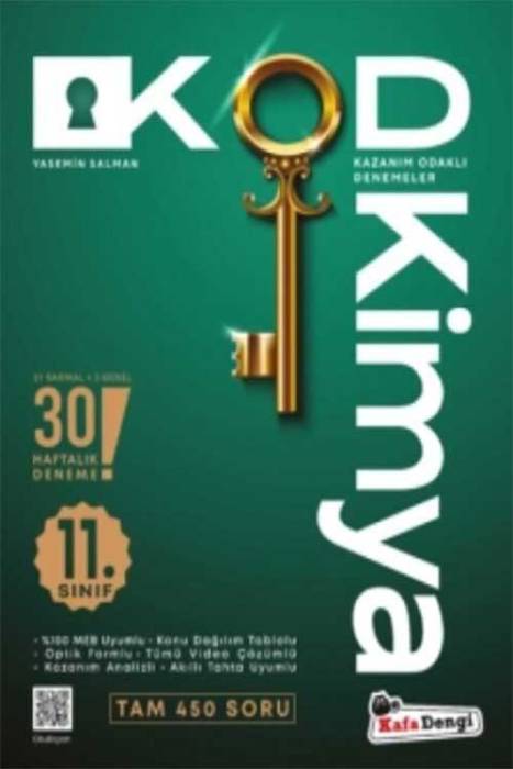 11. Sınıf Kod Kimya Kazanım Odaklı Denemeleri Kafa Dengi Yayınları 11. Sınıf Kod Kimya Kazanım Odaklı Denemeleri Kafa Dengi Yayınları