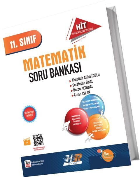 11. Sınıf Matematik HİT Soru Bankası Hız ve Renk Yayınları 11. Sınıf Matematik HİT Soru Bankası Hız ve Renk Yayınları