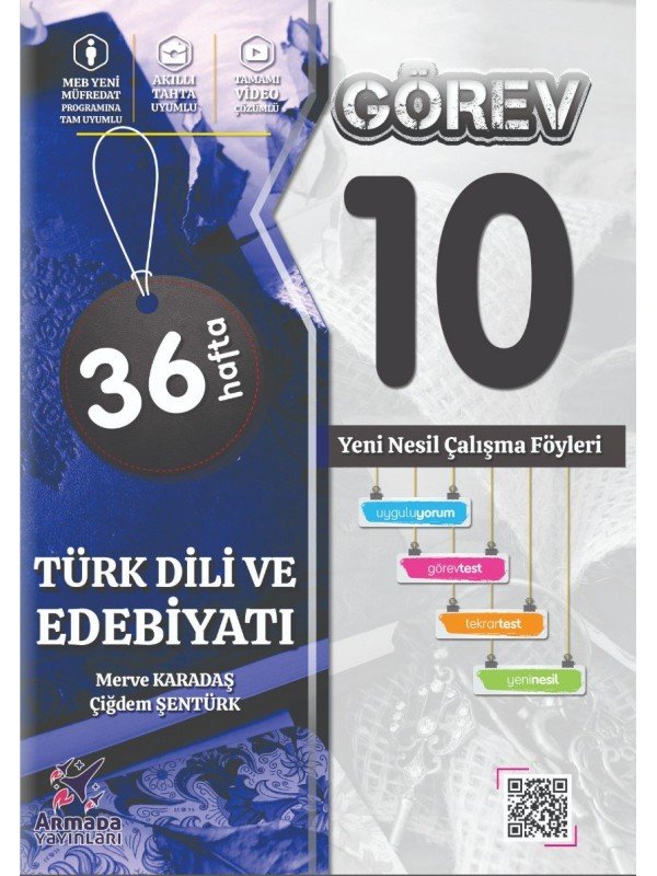 11. Sınıf Türk Dili ve Edebiyatı Görev Çalışma Föyleri Armada Yayınları