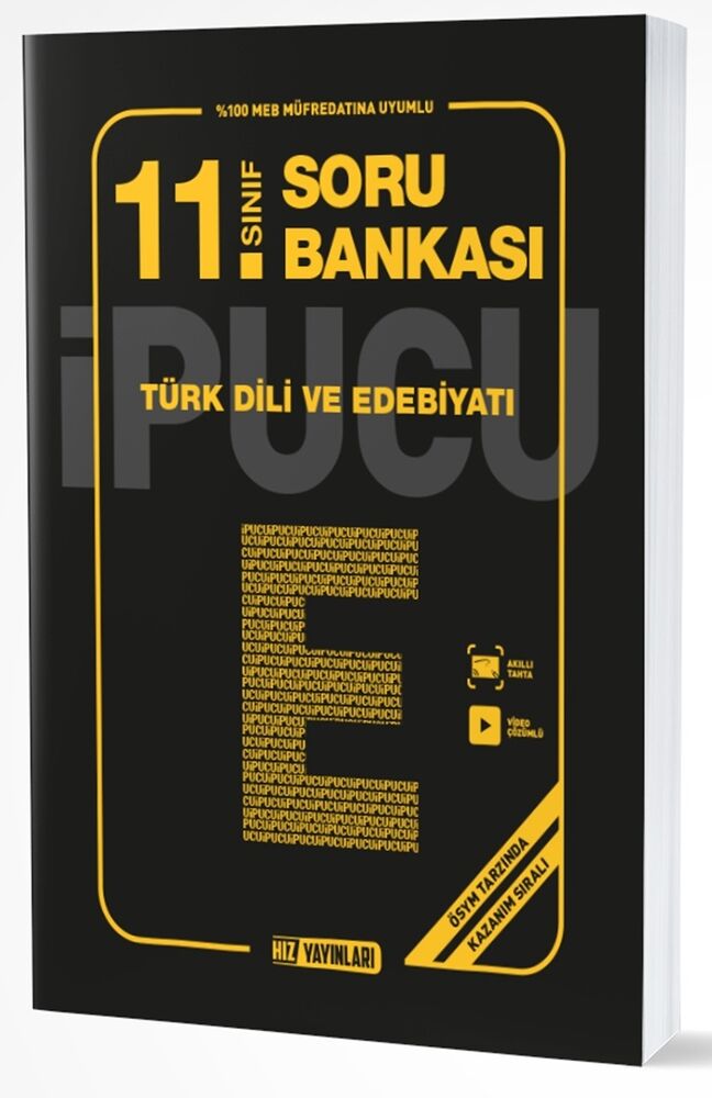 11. Sınıf Türk Dili ve Edebiyatı İpucu Soru Bankası Hız Yayınları