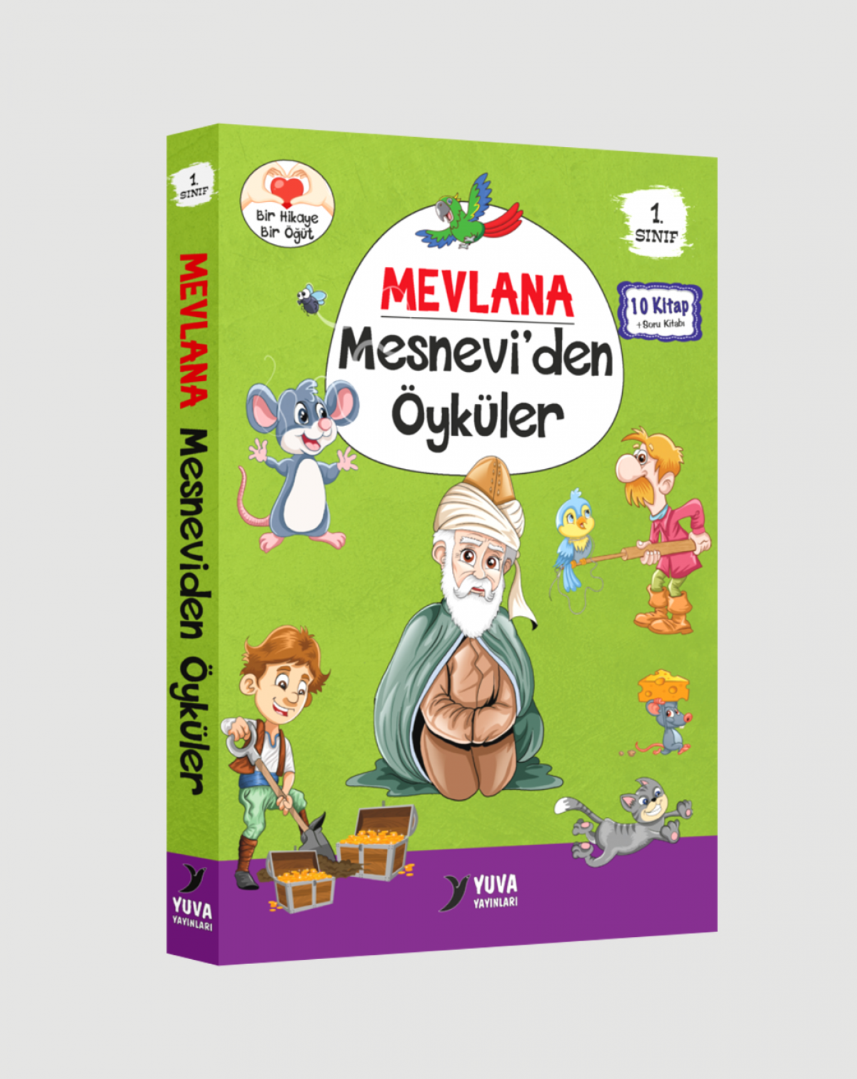 1.Sınıf Mevlana Mesnevi’den Öyküler 10 Kitap Yuva Yayınları