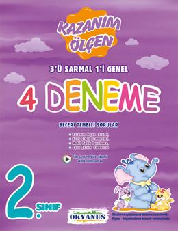 2. Sınıf Kazanım Ölçen 4 lü Deneme Okyanus Yayınları
