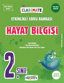 2. Sınıf Classmate Hayat Bilgisi Etkinlikli Soru Bankası Okyanus Yayınları