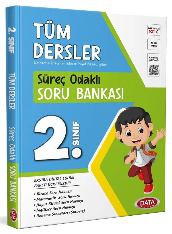 2. Sınıf Süreç Odaklı Tüm Dersler Soru Bankası Data Yayınları