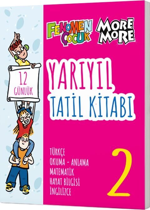 2. Sınıf Yarıyıl Tatil Kitabı Fenomen Yayınları