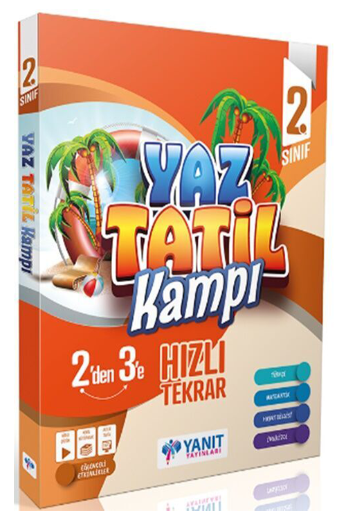 2. Sınıf Yaz Tatil Kitabı Kampı Yanıt Yayınları 2. Sınıf Yaz Tatil Kitabı Kampı Yanıt Yayınları