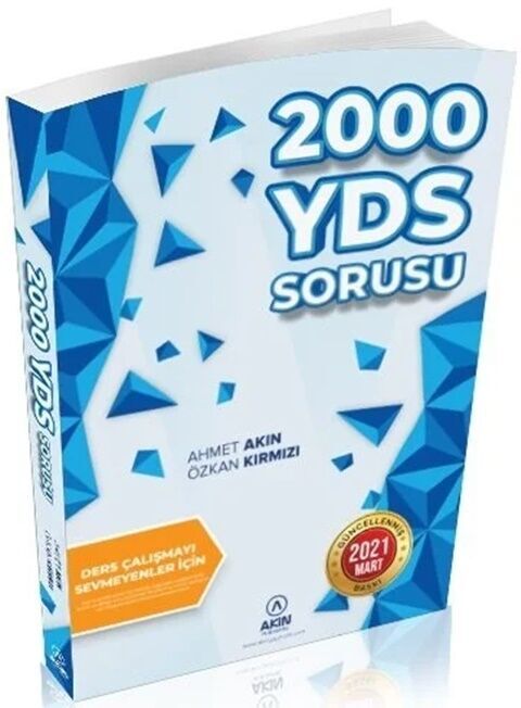 2000 YDS Sorusu Akın Dil  Yayınları 2000 YDS Sorusu Akın Dil  Yayınları