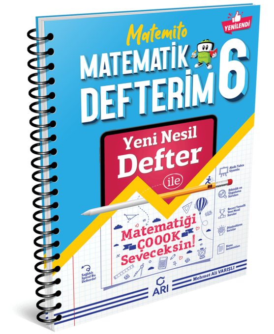 6.Sınıf Matemito Matematik Defterim Arı Yayınları