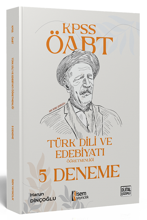 2023 KPSS ÖABT Türk Dili ve Edebiyatı Öğretmenliği 5'Li Deneme İsem Yayıncılık