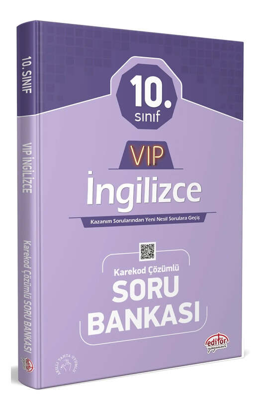 10.Sınıf İngilizce Soru Bankası Editör Yayınları 10.Sınıf İngilizce Soru Bankası Editör Yayınları