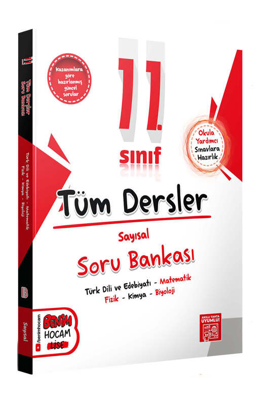 2024 11.Sınıf Sayısal Tüm Dersler Soru Bankası Benim Hocam Yayınları