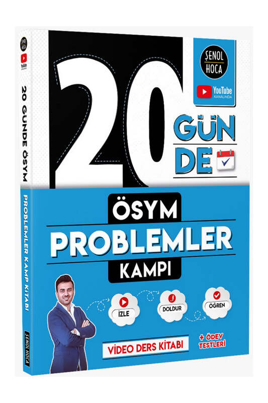 2024 20 Günde ÖSYM Problemler Kampı Şenol Hoca Yayınları