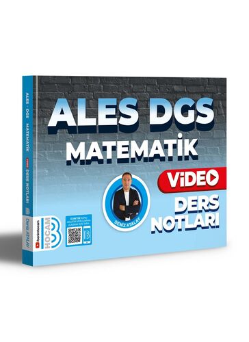 2024 ALES DGS Matematik Video Ders Notları Benim Hocam Yayınları 2024 ALES DGS Matematik Video Ders Notları Benim Hocam Yayınları