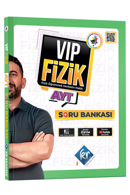 VİP AYT Fizik Soru Bankası KR Akademi Yayınları