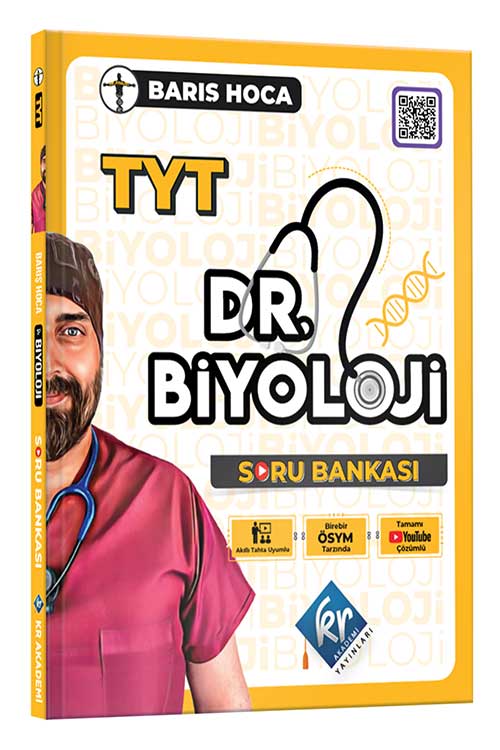 Barış Hoca TYT Dr. Biyoloji Soru Bankası KR Akademi Yayınları