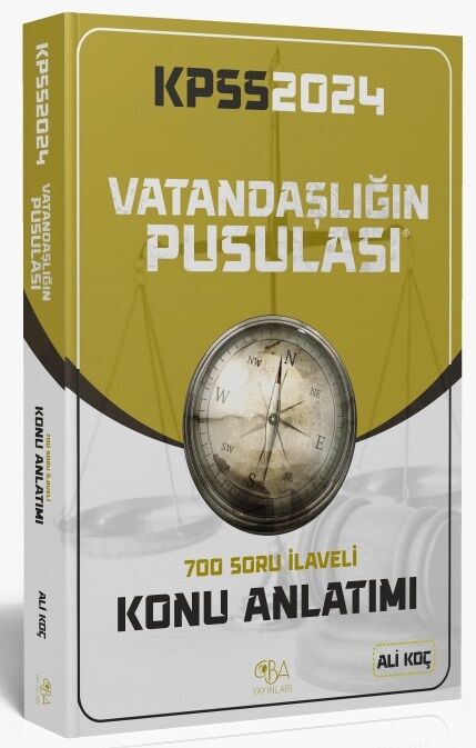 2025 KPSS Vatandaşlığın Pusulası Konu Anlatımı CBA Yayınları