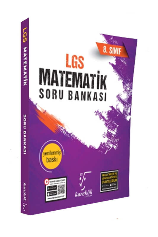 8. Sınıf LGS Matematik Soru Bankası Karekök Yayınları