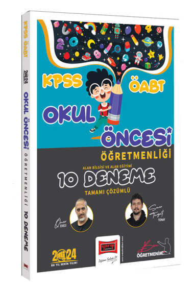 2024 ÖABT Okul Öncesi Öğretmenliği Alan Bilgisi Tamamı Çözümlü 10 Deneme Yargı Yayınları 2024 ÖABT Okul Öncesi Öğretmenliği Alan Bilgisi Tamamı Çözümlü 10 Deneme Yargı Yayınları