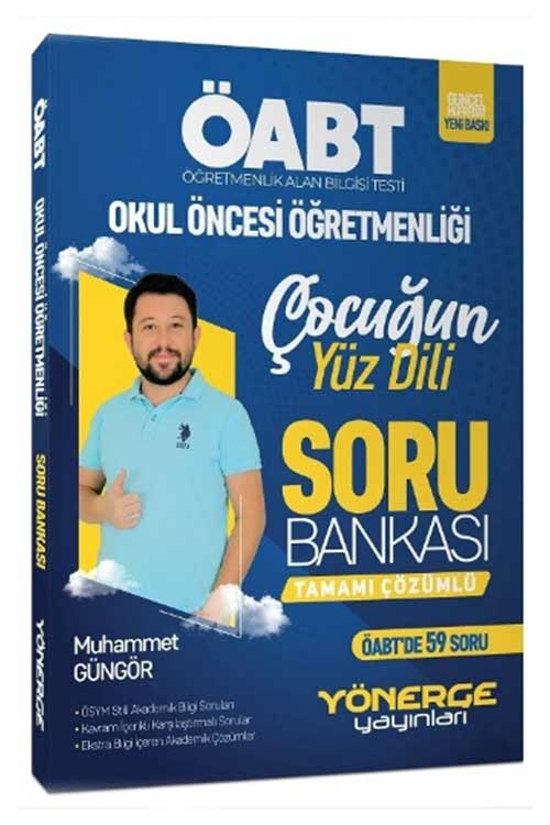 ÖABT Okul Öncesi Öğretmenliği Çocuğun Yüz Dili Soru Bankası Yönerge Yayınları