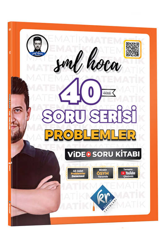 TYT SML Hoca Problemler 40 Soru Serisi Video Soru Kitabı KR Akademi Yayınları
