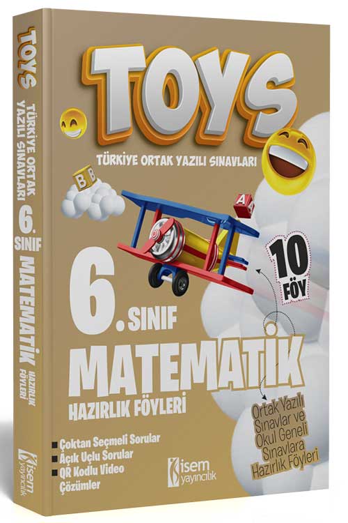 2024 TOYS 6. Sınıf Matematik Hazırlık Föyleri İsem Yayıncılık 2024 TOYS 6. Sınıf Matematik Hazırlık Föyleri İsem Yayıncılık