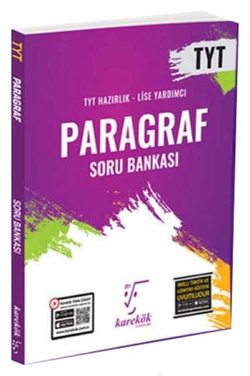 TYT Paragraf Soru Bankası Karekök Yayınları