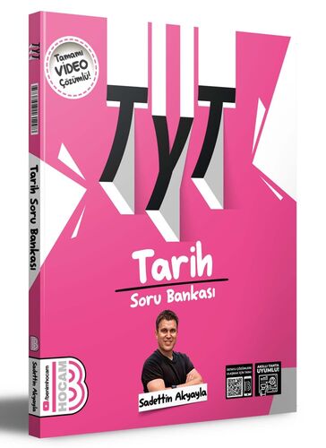 2024 TYT Tarih Tamamı Çözümlü Soru Bankası Benim Hocam Yayınları 2024 TYT Tarih Tamamı Çözümlü Soru Bankası Benim Hocam Yayınları