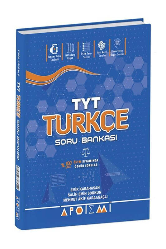 TYT Türkçe Soru Bankası Apotemi Yayınları TYT Türkçe Soru Bankası Apotemi Yayınları
