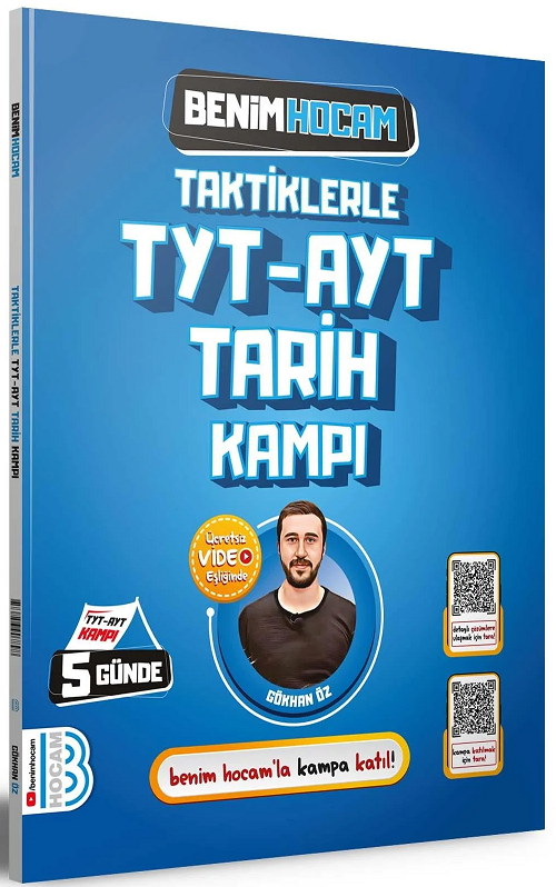 2024 Taktiklerle TYT-AYT Tarih Kampı Benim Hocam Yayınları
