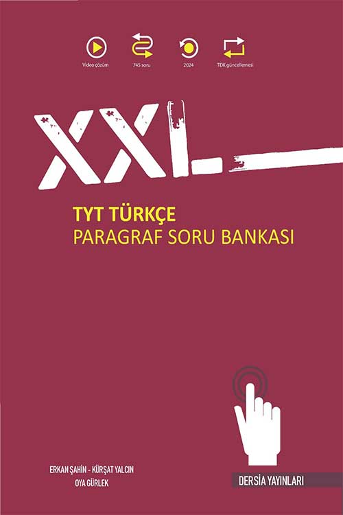2024 XXL TYT Paragraf Soru Bankası Dersia Yayınları
