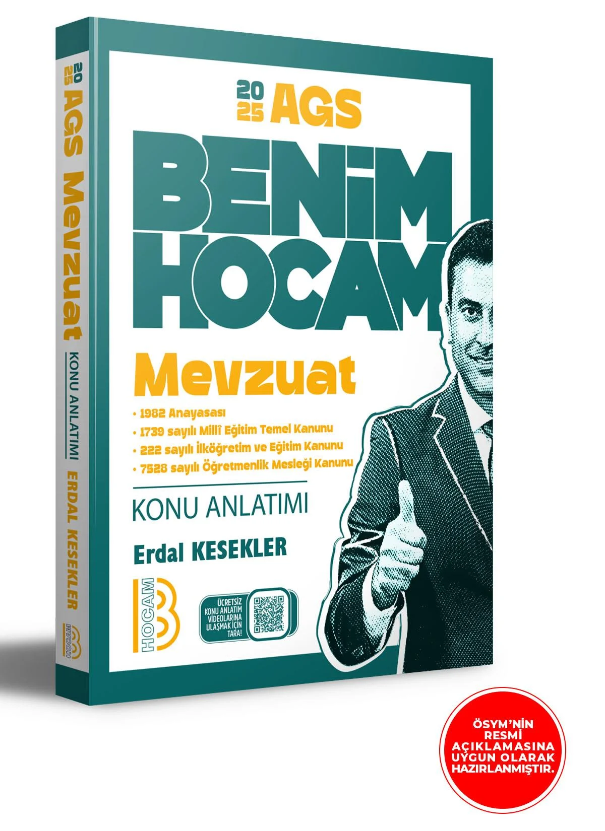 2025 AGS Mevzuat Konu Anlatımı Benim Hocam Yayınları